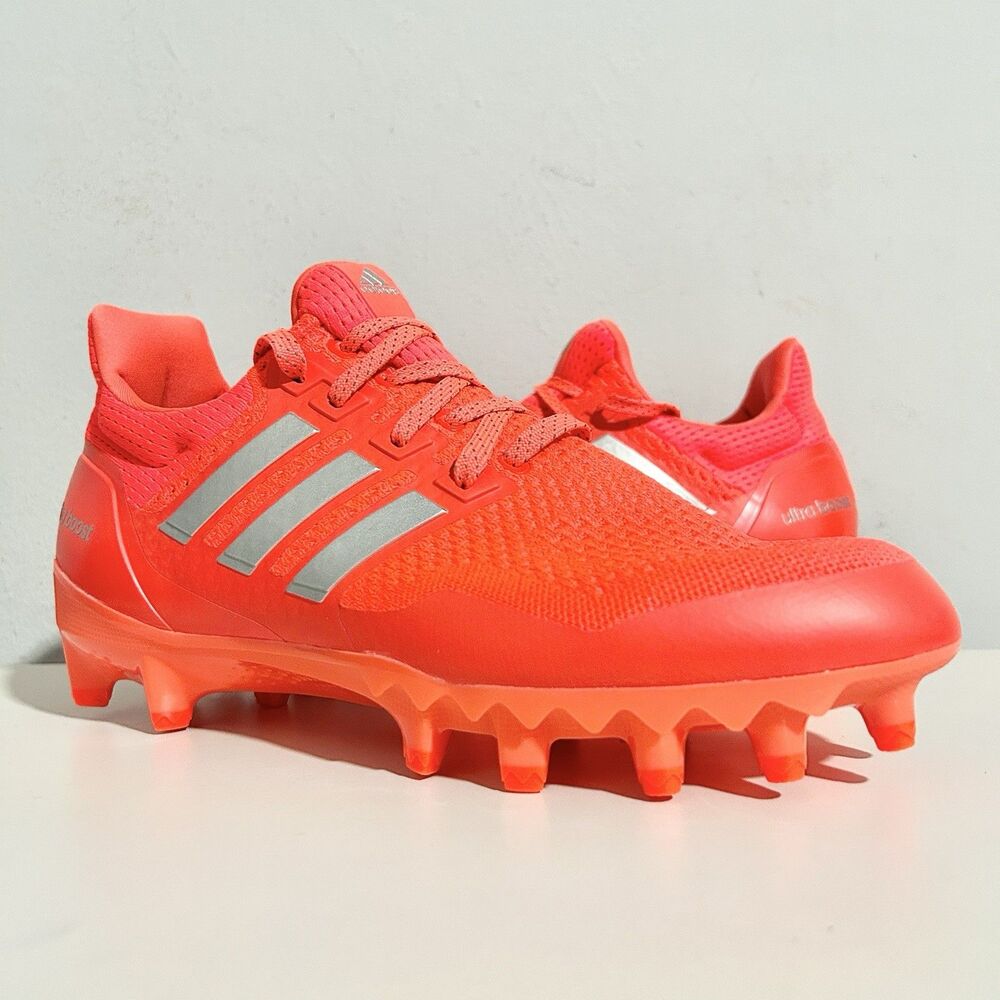 Adidas UltraBoost Cleat “Solar Red” Mens Size 9-12.5 Performance Football Cleats